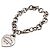 Autre Marque Bracciale con charm Tiffany Return to in argento sterling
