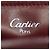 Borsa a tracolla Cartier in pelle Bordeaux - vista 5