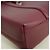 Borsa a tracolla Cartier in pelle Bordeaux - vista 6