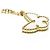 Pendente Farfalla Sweet Alhambra Van Cleef & Arpels in Oro Bianco 18K con Turchese - vista 5