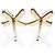 Tiffany & Co. Paloma Picasso Graffiti X Stud 18K Yellow Gold Mini - vista 2