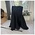 Archive Dries Van Noten Carkas Frame Midi Black Skirt Size 42 / L - Ansicht 2