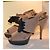 Marni Brown Suede Platform Heel Sandals - view 2