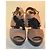 Marni Brown Suede Platform Heel Sandals - view 3