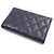 Timeless Portafoglio lungo tri-fold Chanel in pelle di vitello martellata nera - vista 2