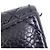 Timeless Portafoglio lungo tri-fold Chanel in pelle di vitello martellata nera - vista 5