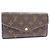 Carteira Longa Bi-fold Louis Vuitton Monogram