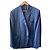 Ermenegildo Zegna Single-breasted blue jacket