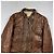 Hugo Boss Orange Braune Leder Bikerjacke Medium Echtleder Größe M / 48 - Ansicht 5