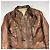 Hugo Boss Orange Braune Leder Bikerjacke Medium Echtleder Größe M / 48 - Ansicht 7