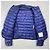 Chaqueta Blazer Ultraligera de Plumón Moncler Lisette Navy para Mujer Talla 1 / S - vista 4