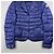 Chaqueta Blazer Ultraligera de Plumón Moncler Lisette Navy para Mujer Talla 1 / S - vista 6