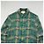 Camicia Gucci Jumbo GG da uomo in lana con logo monogramma verde Taglia S - vista 4