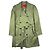 Hugo Boss Makaras-2 Gabardina cruzada verde