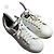 Dolce & Gabbana Sneakers Donna Pelle Bianca e Argento Taglia 38