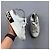 Dolce & Gabbana Sneakers Donna Pelle Bianca e Argento Taglia 38 - vista 2
