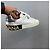 Dolce & Gabbana Sneakers Donna Pelle Bianca e Argento Taglia 38 - vista 4