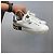 Dolce & Gabbana Sneakers Donna Pelle Bianca e Argento Taglia 38 - vista 5