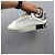 Dolce & Gabbana Sneakers Donna Pelle Bianca e Argento Taglia 38 - vista 6