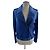 3.1 Phillip Lim Blue Cotton Belted Jacket