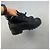 Apc A.P.C. Rue Madame Paris Stivaletti stringati in tela nera e gomma Taglia 40 / 25cm - vista 2