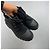 Apc A.P.C. Rue Madame Paris Stivaletti stringati in tela nera e gomma Taglia 40 / 25cm - vista 3