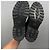 Apc A.P.C. Rue Madame Paris Stivaletti stringati in tela nera e gomma Taglia 40 / 25cm - vista 8
