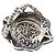 Anello Volume Gucci con pietre colorate effetto velluto - vista 3