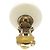 Chanel COCO CHANEL Logo Clip-Ohrringe - Ansicht 4
