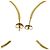 Céline Boucles d'oreilles créoles Celine Triomphe Gold - vue 4