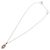 Hermès Collier Hermes Mini Maillon Rose Canter Silver Hardware - vue 3