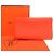Hermès Pouch Hermes Caro MM in Orange - vista 2