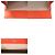 Hermès Pouch Hermes Caro MM in Orange - vista 8
