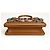 Chanel Paris Dallas Mini Boy Brick Bag Pelle Caviar Marrone - vista 5