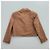 Weekend Max Mara Cropped Linen Blend Blazer - Camel - view 6