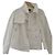 Escada Sport White Polyester Double-Breasted Jacket