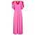 Bottega Veneta Vestido Drapeado Pre-Fall 2020 - Rosa e Vermelho