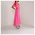 Bottega Veneta Vestido Drapeado Pre-Fall 2020 - Rosa e Vermelho - vista 6
