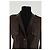 Giacca in pelle marrone Gerard Darel - vista 2