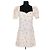 Vestido Reformation de lino beige M