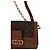 Louis Vuitton borsa a tracolla Dauphine MM marrone - vista 2