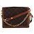 Louis Vuitton borsa a tracolla Dauphine MM marrone - vista 3