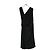 Vestido Prada de seda negro