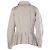 Chaqueta utility peplum plisada de algodón beige Philosophy di Alberta Ferretti - vista 3