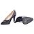 Décolleté CC con punta chiusa in pelle nera Chanel - vista 7
