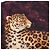 Foulard in seta Salvatore Ferragamo Poised Leopards - vista 2
