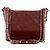 CHANEL - Borsa a tracolla Gabrielle Chanel in pelle stropicciata bordeaux - vista 3