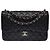Bolsa CHANEL Timeless/Classique em Couro Preto - 104005