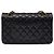 Borsa CHANEL Timeless/Classique in Pelle Nera - 104011 - vista 4