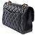 Bolsa CHANEL Timeless/Classique em Couro Preto - 104006 - vista 6